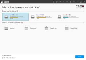 Remo Recover Full 2026 para Windows – Recuperación Completa de Datos 1