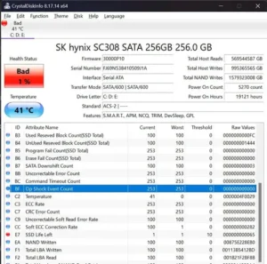 CrystalDiskInfo Full 2026 en Español – Estado y Salud del Disco 1